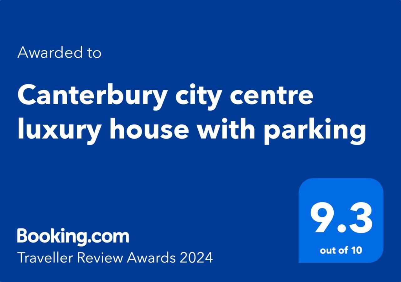 Luxury Central Home - Parking & Ev Point, Superking Bed Canterbury Exterior photo